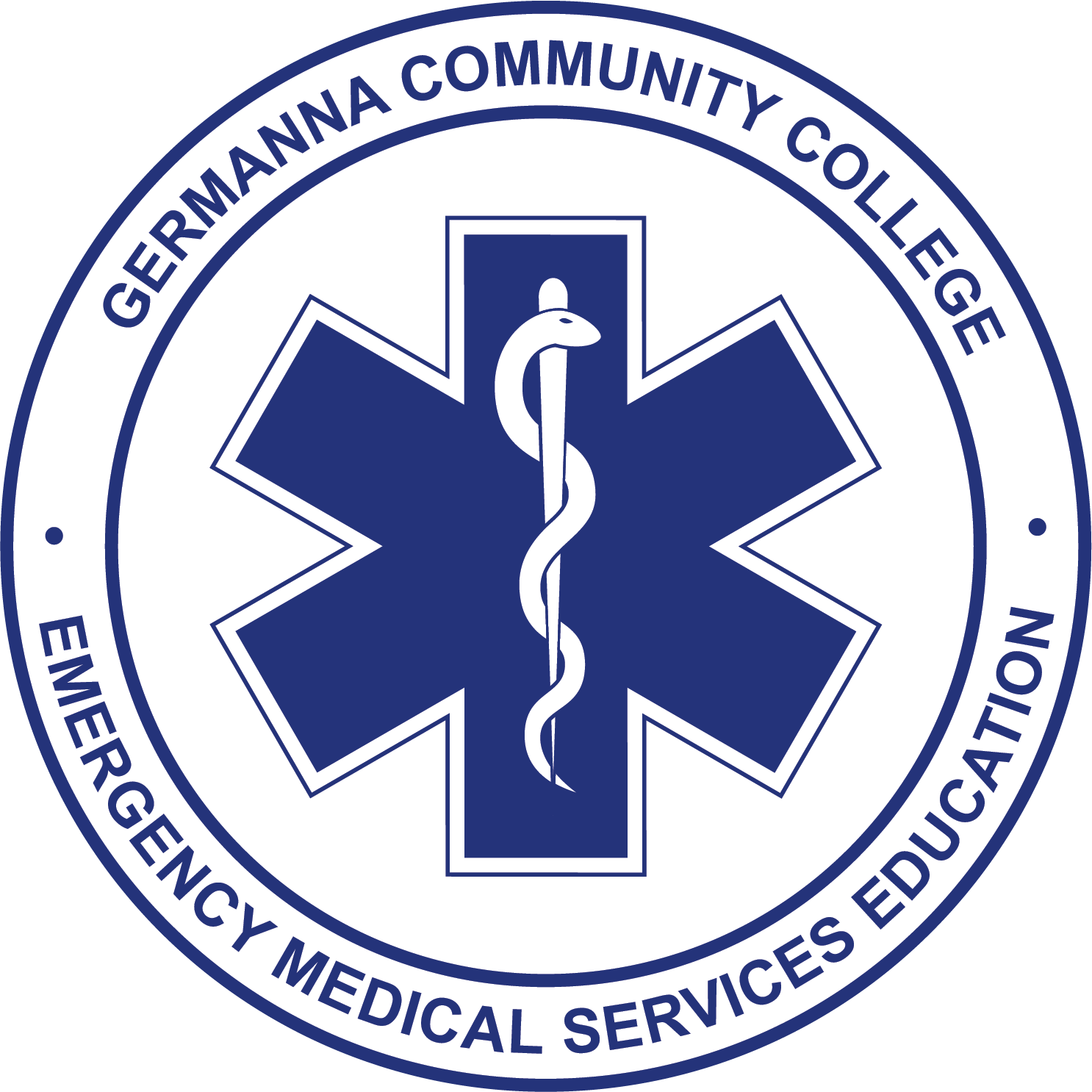 Germanna's Emergency Medical Services educational seal