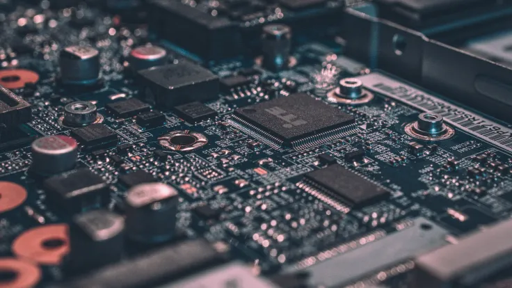 Computer Motherboard from Unsplash.com taken by Alexandre Bebieve