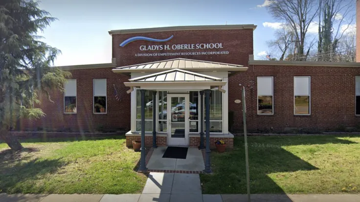 The exterior of the Oberle Academy